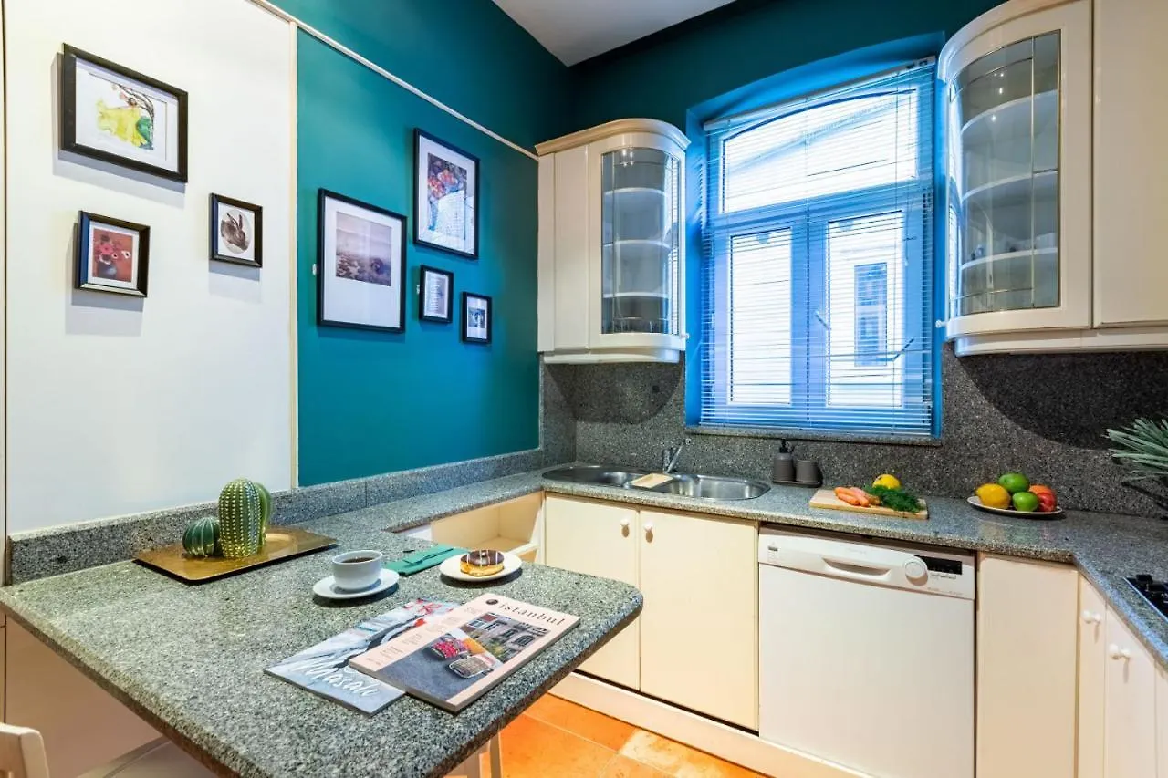 아파트 Enchanting Flat In Beyoglu With Bosphorus View 이스탄불